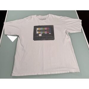 THE EMINEM SHOW Solid White 100% Cotton Mens  Graphic Print T-Shirt - XL